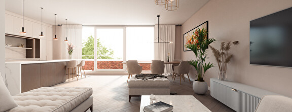Binnenaanzicht appartement