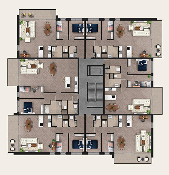 Plattegrond begane grond