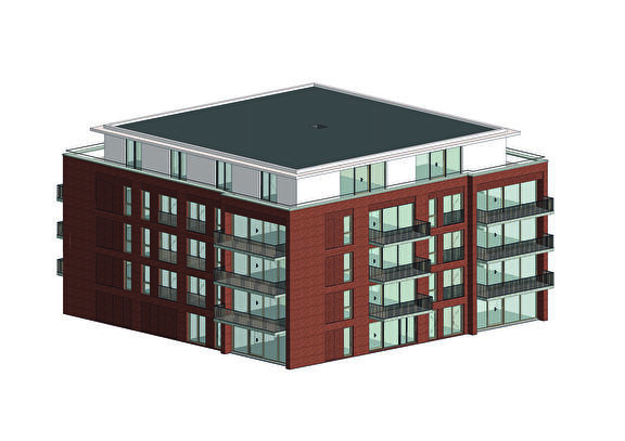 3D render willemshof